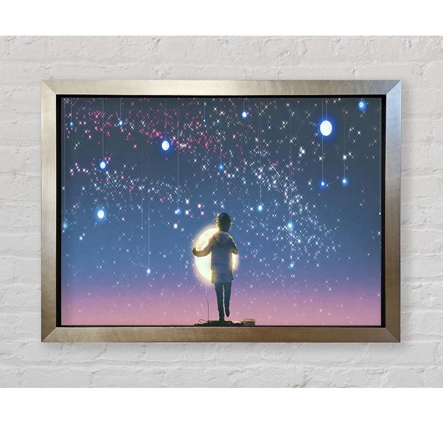 Capturing the Moon - Single Picture Frame Art Prints Bright Star Size: 84.1cm H x 118.9cm W x 3.4cm D on Productcaster.