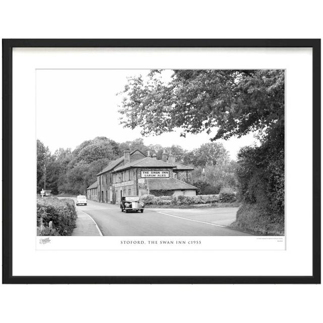 'Stoford, the Swan Inn C1955' - Picture Frame Photograph Print on Paper The Francis Frith Collection Size: 45cm H x 60cm W x 2.3cm D on Productcaster.