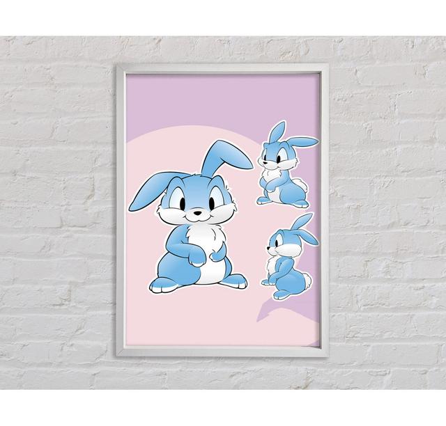 Bunny Hop - Print Bright Star Size: 118.9cm H x 84.1cm W x 3.3cm D on Productcaster.