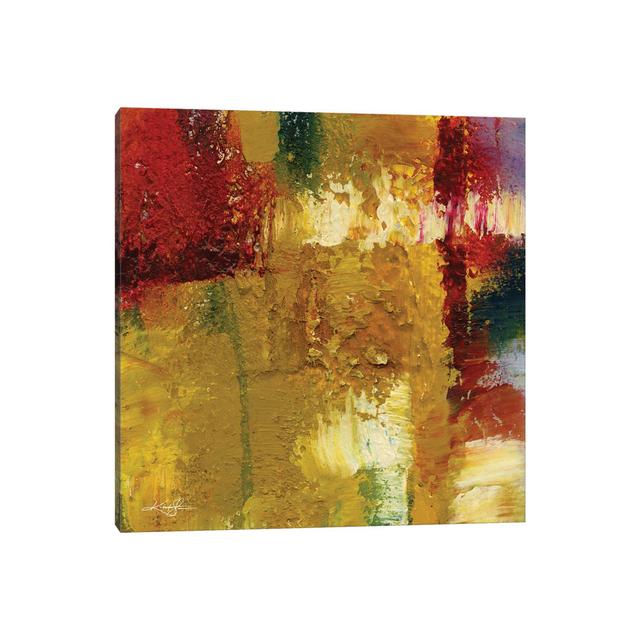 Oil Abstraction MCDXIX by Kathy Morton Stanion - Wrapped Canvas Painting Metro Lane Size: 45.72cm H x 45.72cm W x 3.81cm D on Productcaster.