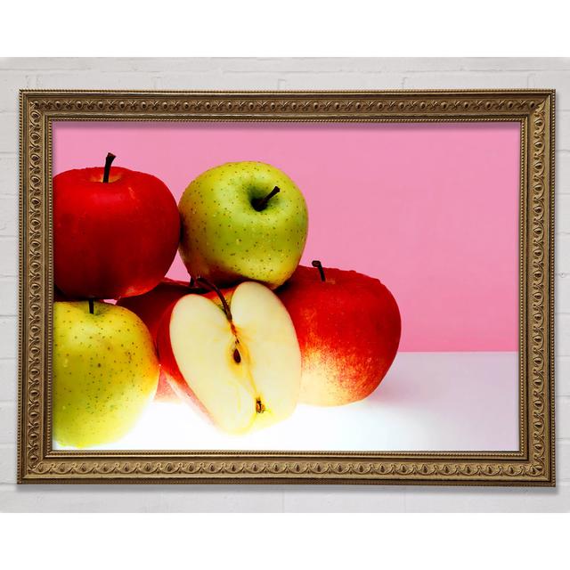 Apple Surprise - Einzelner Bilderrahmen Kunstdrucke Bright Star Größe: 29,7 cm H x 42 cm B on Productcaster.