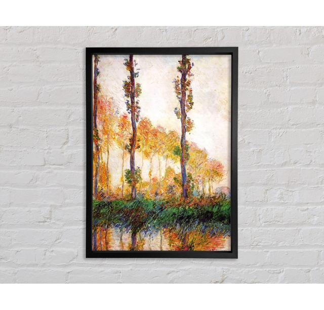 Claude Monet Poplars In Autumn 2 Framed Print Bright Star Size: 84.1cm H x 59.1cm W x 3.3cm D on Productcaster.