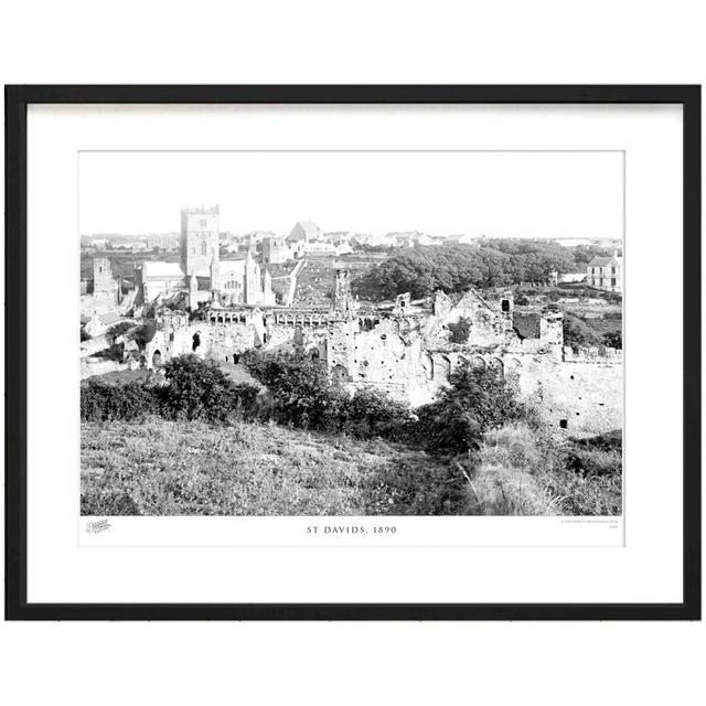 St Davids, 1890 by Francis Frith - Single Picture Frame Print The Francis Frith Collection Size: 60cm H x 80cm W x 2.3cm D on Productcaster.