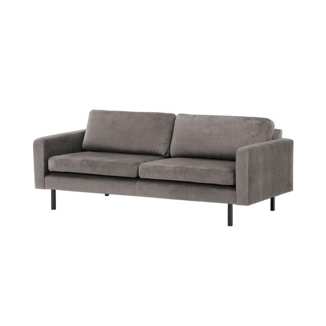 Margrethe 3 Seater Upholstered Made to Order Sofa Wade Logan Upholstery Colour: Light Grey on Productcaster.