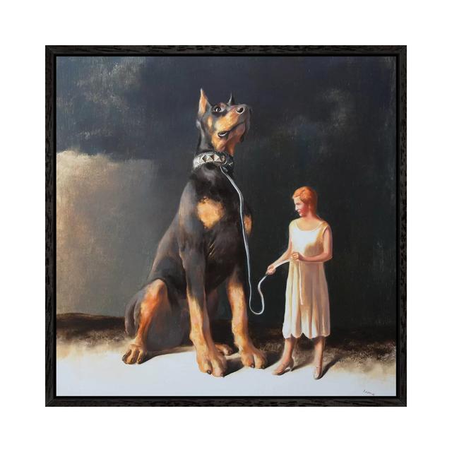 Protectress by Rudolf Kosow - Gallery-Wrapped Canvas Giclée on Canvas Lark Manor Format: Black Framed, Size: 45.72cm H x 45.72cm W x 3.81cm D on Productcaster.