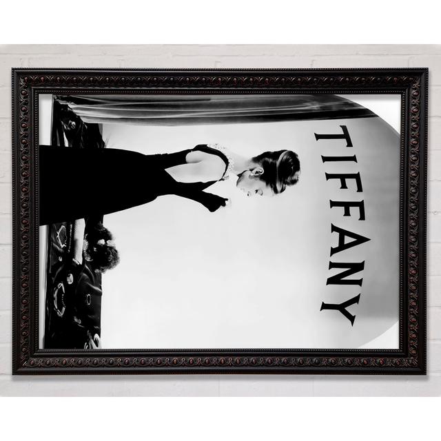 Audrey Hepburn Tiffanys Fenster - Einzelner Bilderrahmen Kunstdrucke Bright Star Größe: 100 cm H x 141,4 cm B on Productcaster.