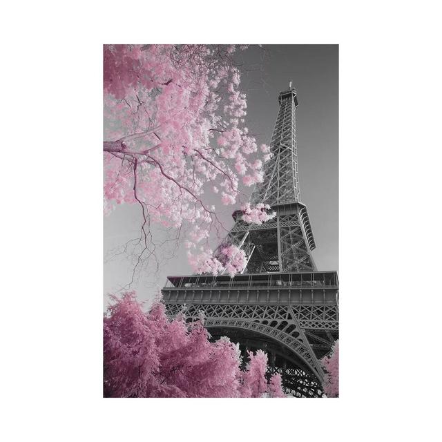 Paris Eiffel Tower XIII by David Clapp - Photograph Print on Canvas Lily Manor Size: 101.6cm H x 66.04cm W x 3.81cm D, Frame Option: No Frame on Productcaster.