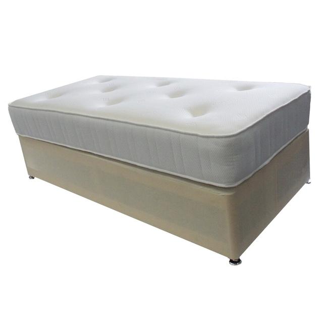 Foam Divan Bed 17 Stories Size: King (5'), Storage: No Drawer on Productcaster.