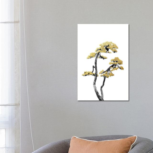 Minimal Botanical - Bonsai Tree VI by Amini54 - Wrapped Canvas Print Rosalind Wheeler Size: 66.04cm H x 45.72cm W x 3.81cm D on Productcaster.