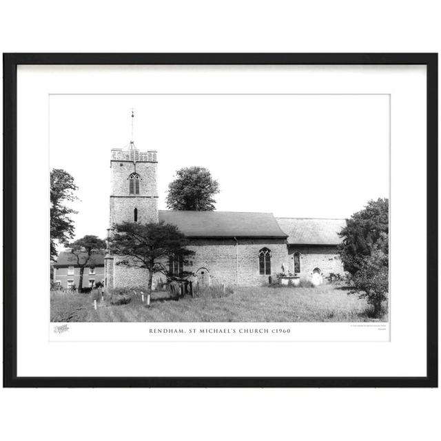 'Rendham, St Michael's Church C1960' by Francis Frith - Picture Frame Photograph Print on Paper The Francis Frith Collection Size: 60cm H x 80cm W x on Productcaster.