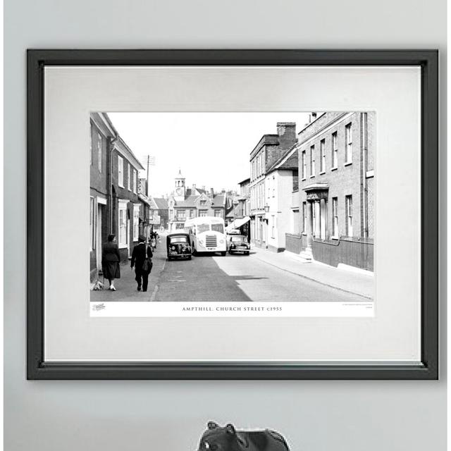 'Ampthill, Church Street C1955' - Picture Frame Photograph Print on Paper The Francis Frith Collection Size: 28cm H X 36cm W x 2cm D on Productcaster.