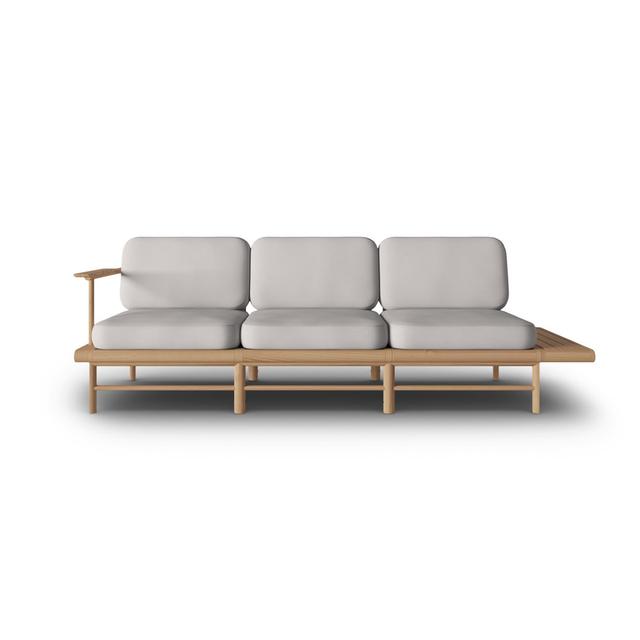 Gartensofa mit Kissen Calme Jardin Farbe (Bezug): Grau on Productcaster.