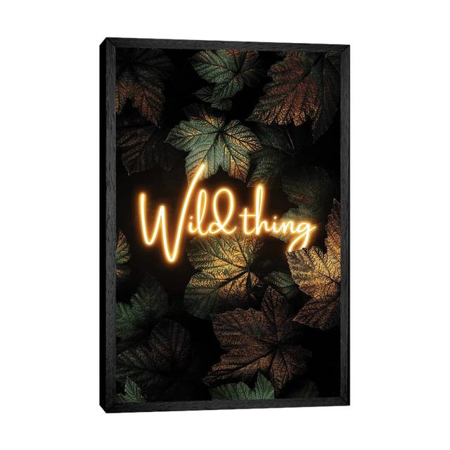 Wild Thing by Elisabeth Fredriksson - Print on Canvas Ebern Designs Size: 66.04cm H x 45.72cm W x 3.81cm D, Format: Black Framed on Productcaster.