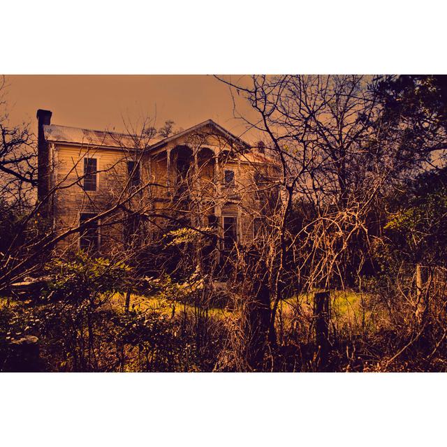 Old Wooden Home In Texas by Fstop123 - Wrapped Canvas Print Marlow Home Co. Size: 61cm H x 91cm W x 3.8cm D on Productcaster.