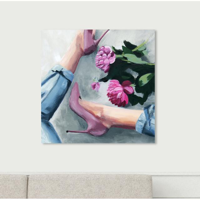 Wrapped Canvas Print Oliver Gal Size: 61cm H x 61cm W on Productcaster.