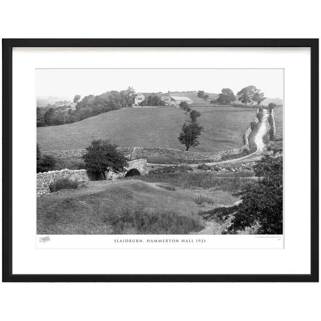 Slaidburn, Hammerton Hall 1921 - Single Picture Frame Print The Francis Frith Collection Size: 28cm H x 36cm W x 2.3cm D on Productcaster.