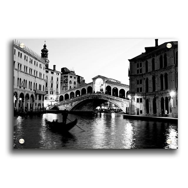 Venice Gondela Architecture - Unframed Art Prints Print on Paper East Urban Home Size: 29.7cm H x 42cm W on Productcaster.