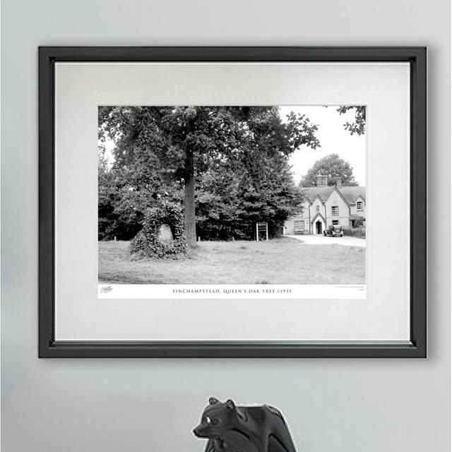 'Finchampstead, Queen' - Picture Frame Photograph Print on Paper The Francis Frith Collection Size: 40cm H X 50cm W x 2cm D on Productcaster.