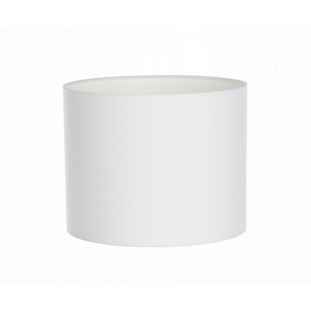 Cotton Drum Lamp Shade Wayfair Basics Colour: White, Size: 16cm H x 20cm W x 20cm D on Productcaster.