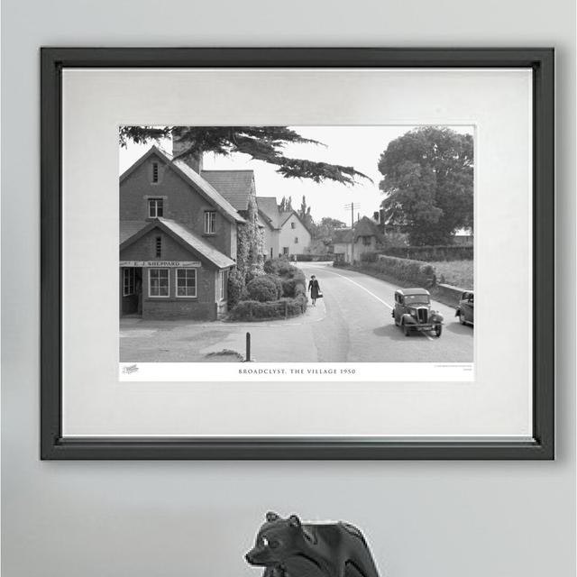 Broadclyst, The Village 1950 - Single Picture Frame Print The Francis Frith Collection Size: 60cm H x 80cm W x 2.3cm D on Productcaster.