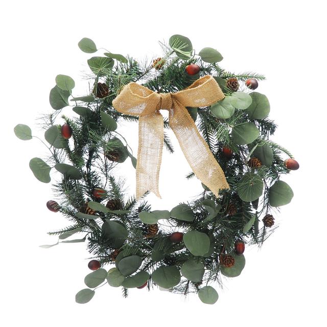 Faux Pine 15cm Wreath The Seasonal Aisle on Productcaster.