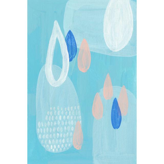 Azure I by Melissa Wang - Wrapped Canvas Graphic Art Ivy Bronx Size: 122cm H x 81cm W on Productcaster.