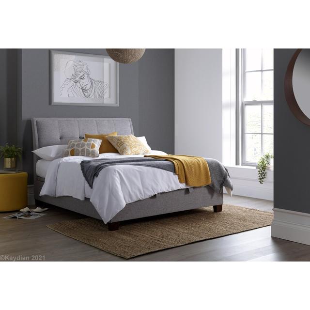 Danapaola Upholstered Ottoman Bed Ebern Designs Size: Kingsize (5') on Productcaster.