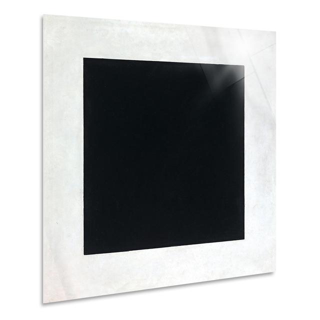 Acrylbild Black Square von Kazimir Malevic Perspections Größe: 65 cm H x 65 cm B on Productcaster.