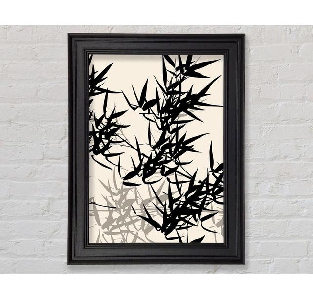 Japanese Leaves Blowing In The Wind - Single Picture Frame Art Prints 17 Stories Size: 142.2cm H x 84.1cm W x 8cm D on Productcaster.