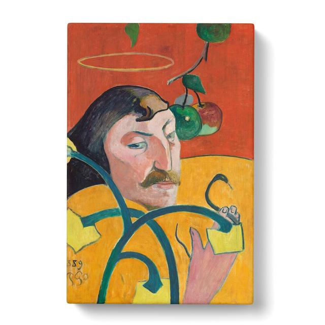 Self-Portrait Vol.2 by Paul Gauguin - Wrapped Canvas Painting East Urban Home Size: 50cm H x 35cm W x 3cm D on Productcaster.