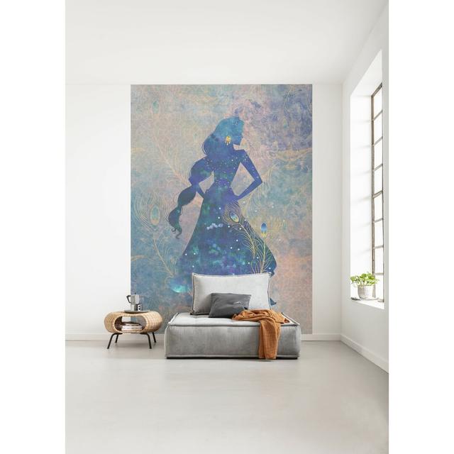 Jasmine Silhouette 2.8m x 200cm Smooth Matt Wall Mural Disney on Productcaster.