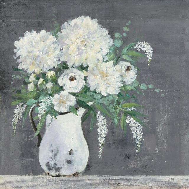 Late Summer Bouquet I by Julia Purinton - Wrapped Canvas Painting Marlow Home Co. Size: 30cm H x 30cm W on Productcaster.