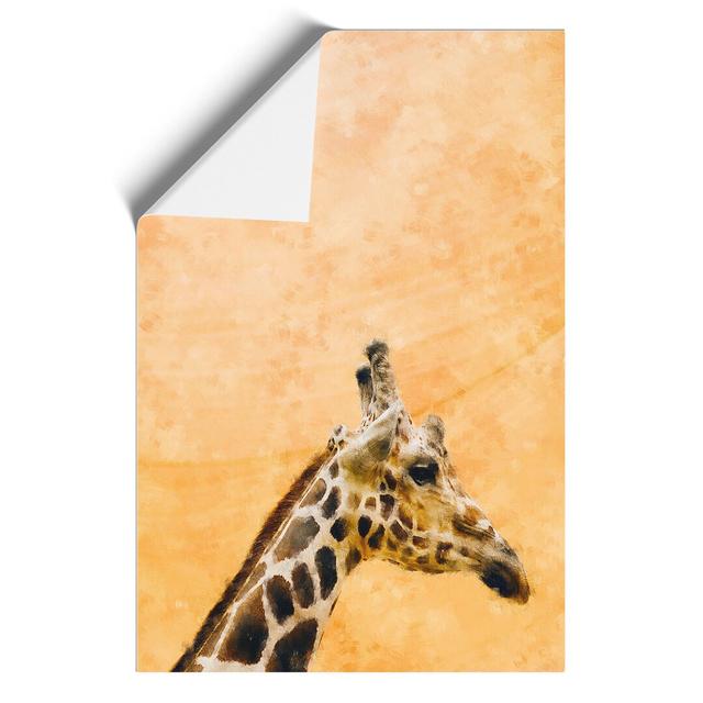 Giraffe Vol.6 - No Frame Print East Urban Home Size: 30cm H x 21cm W x 0.1cm D on Productcaster.