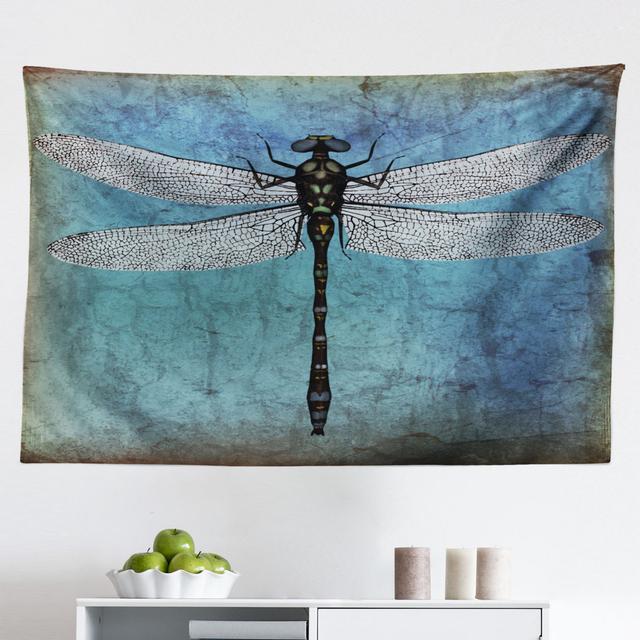 Tapisserie Dragonfly East Urban Home Größe: 140 cm H x 230 cm B on Productcaster.