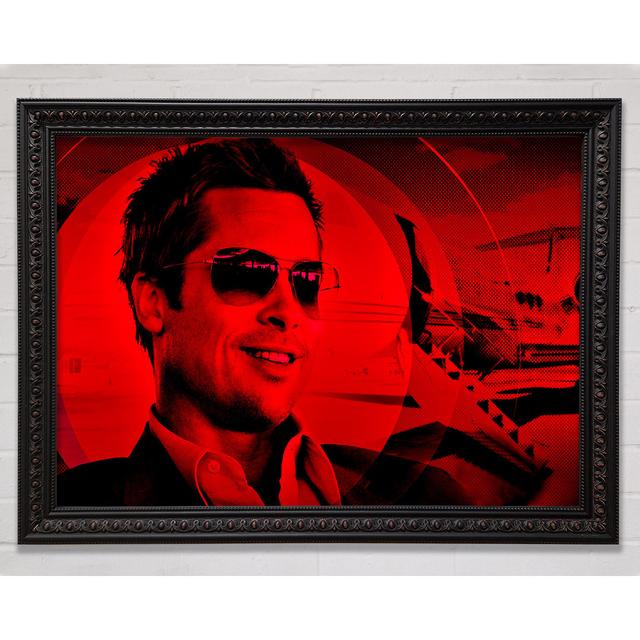 Oceans Eleven Brad Pitt Framed Print Bright Star Size: 42cm H x 59.7cm W on Productcaster.