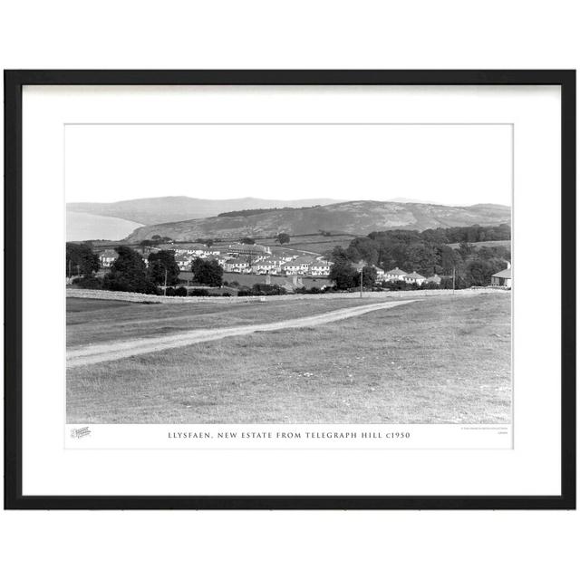 Llysfaen, New Estate From Telegraph Hill C1950 by Francis Frith - Single Picture Frame Print The Francis Frith Collection Size: 40cm H x 50cm W x 2.3c on Productcaster.