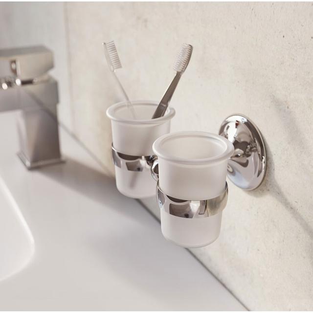 Drew Toothbrush and Tumbler Holder Belfry Bathroom on Productcaster.