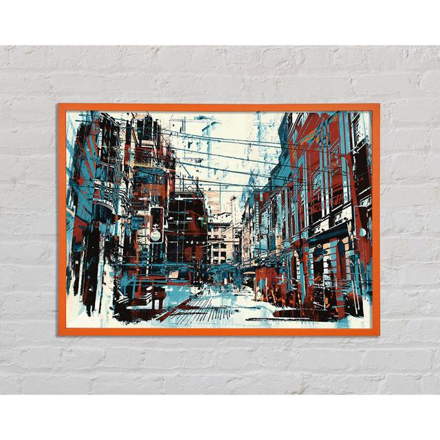 Chocolate City Blues 2 - Single Picture Frame Art Prints Ophelia & Co. Size: 29.7cm H x 42cm W x 2cm D on Productcaster.