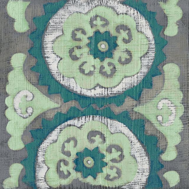 Teal Tapestry III Latitude Vive Size: 51cm H x 51cm W on Productcaster.