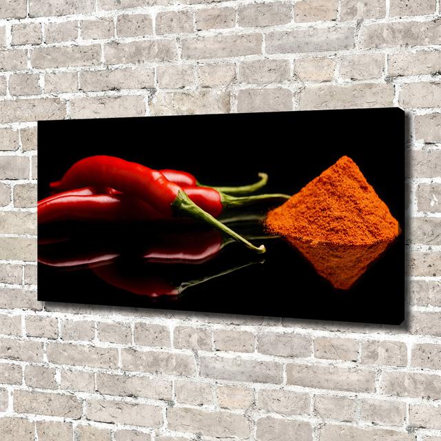 Chilli and Cayenne - Wrapped Canvas Art Prints Ebern Designs on Productcaster.