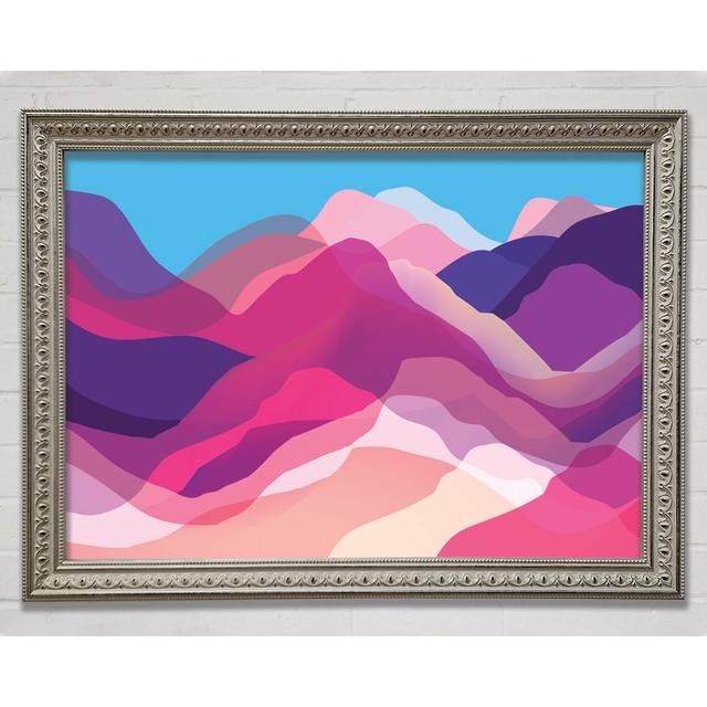 The Mountain Spectrum Framed Print Bright Star Size: 84.1cm H x 118.9cm W x 3cm D on Productcaster.