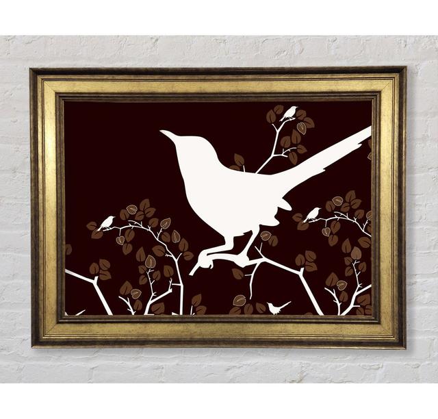 Song Bird Brown - Print Bright Star Size: 84.1cm H x 142.2cm W x 8cm D on Productcaster.