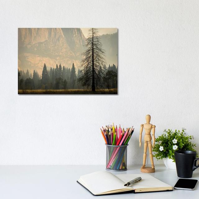 Smokey Haze in Yosemite by Heather Roberson - Wrapped Canvas Art Prints Alpen Home Size: 20.32cm H x 30.48cm W x 1.905cm D on Productcaster.