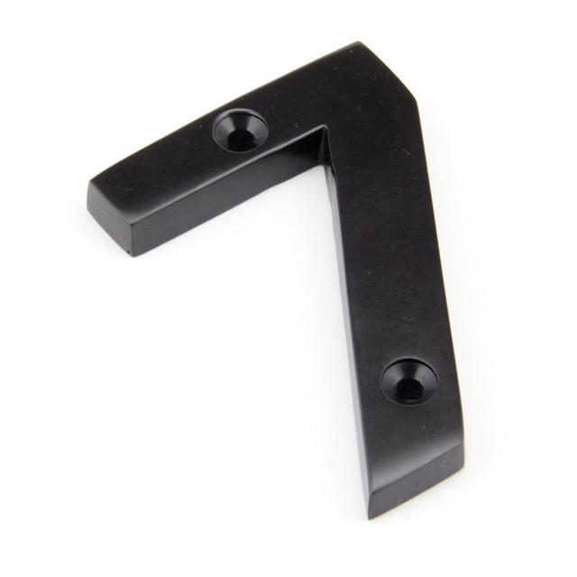 7.8cm H Metal House Number From The Anvil Number: 7, Colour: Aged Bronze on Productcaster.