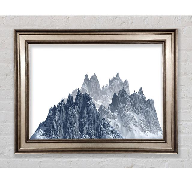 The Shards Of Mountain - Print Bright Star Size: 84.1cm H x 142.2cm W x 8cm D on Productcaster.