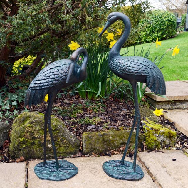 Bird Animals Metal Garden Statue Dakota Fields on Productcaster.