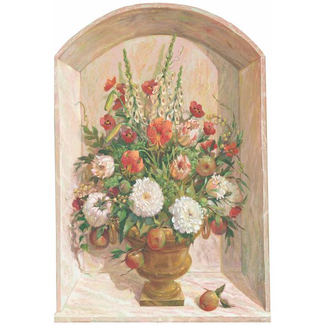 Peonies & Apples II - Wrapped Canvas Art Prints Rosalind Wheeler Size: 30cm H x 20cm W x 3.8cm D on Productcaster.