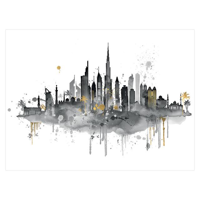 SUMMER THORNTON (DUBAI SKYLINE) 60X80 CANVAS - Leinwand ModernMoments on Productcaster.