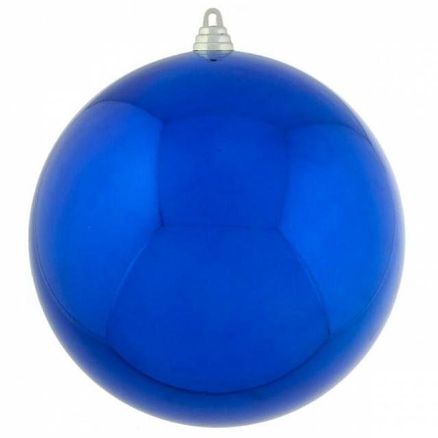 Bauble (Set of 3) The Seasonal Aisle Size: 20cm Diameter, Colour: Blue on Productcaster.