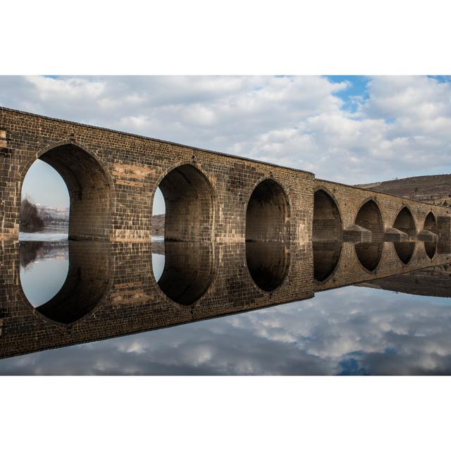 Historic Bridge by Cihatdeniz - Wrapped Canvas Photograph 17 Stories Size: 51cm H x 76cm W on Productcaster.